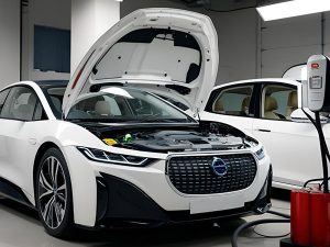 electric car maintenance, annual service, multi-point inspection